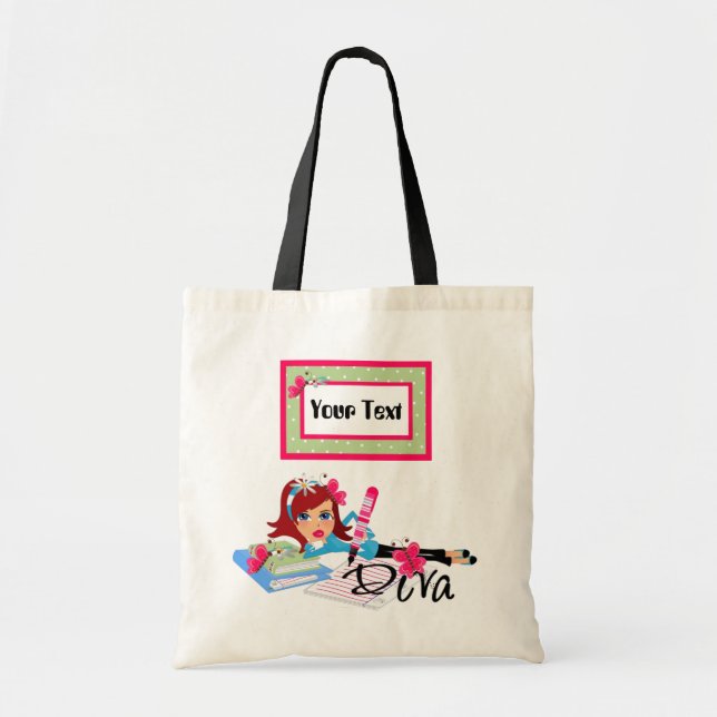 Tote Bag Diva Dia Budget Dic Fourre-tout (Devant)