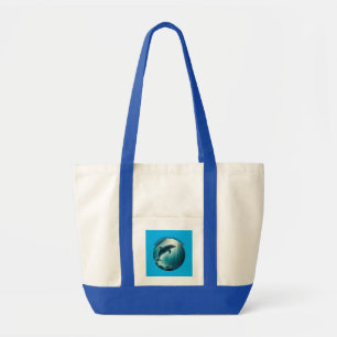 Tote Bag Dive Deep Live Dolphin gratuit