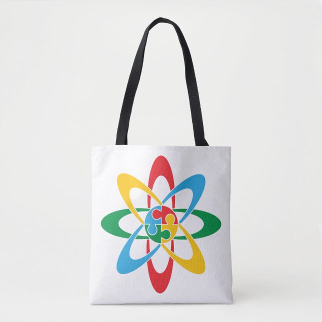 Tote Bag Diversité et inclusion/Sensibilisation sur l'autis (Devant)