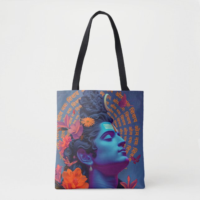 Tote Bag Divine Lord Shiva (Devant)