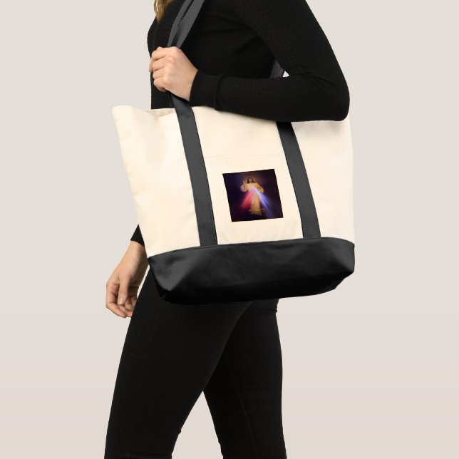 Tote Bag Divine Mercy Gold (Devant (produit))