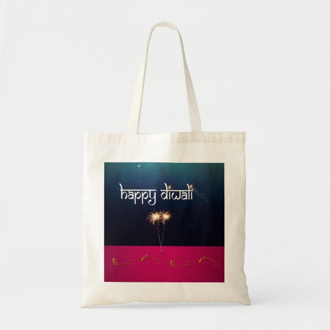 Tote Bag Diwali - Budget Fourre-tout (Devant)
