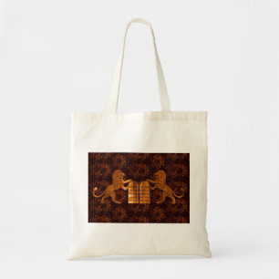 Tote Bag Dix commandements et lions