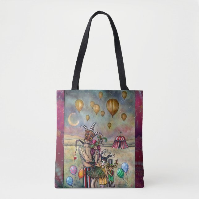 Tote Bag Dix de Coupes Tarot Fantastique par Molly Harrison (Devant)