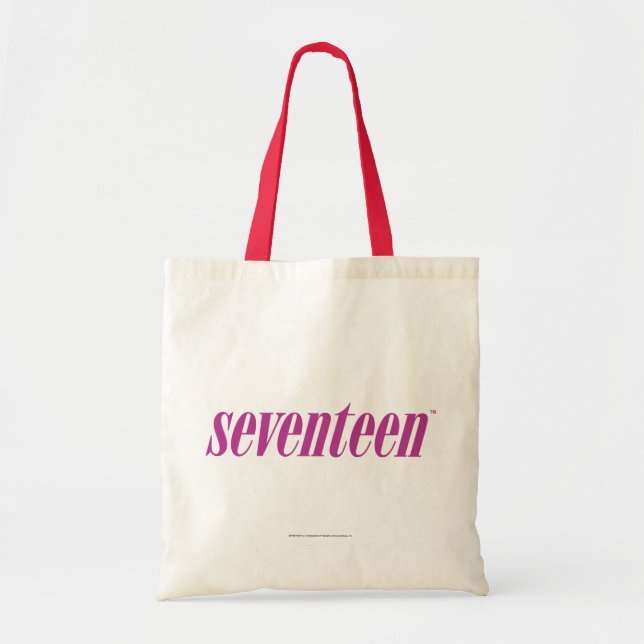 Tote Bag Dix-sept Logo-Pourpres (Devant)