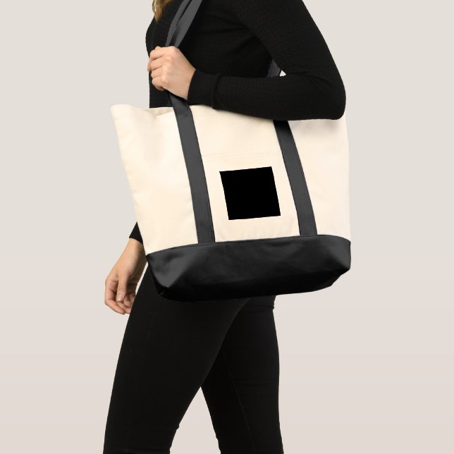 Tote Bag do-it-yourself Ajouter Un Texte Ou Un Logo D'Image (Devant (produit))