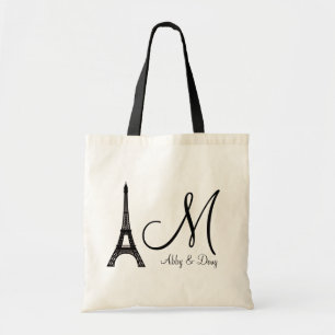 Tote Bag do-it-yourself Monogram Eiffel