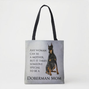 Tote Bag Doberman Mom Fourre-tout