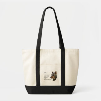 Tote Bag Doberman Pinscher Cadeaux