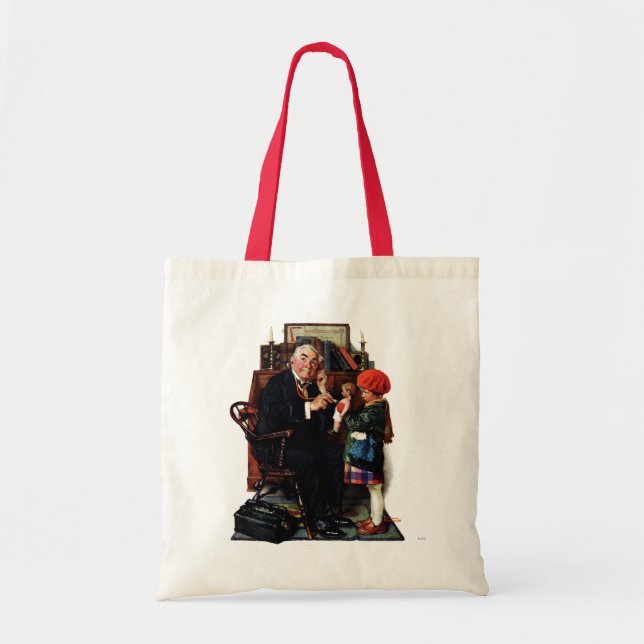 Tote Bag Docteur et la poupée (Devant)