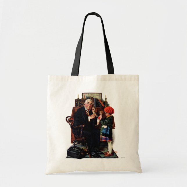 Tote Bag Docteur et la poupée (Devant)