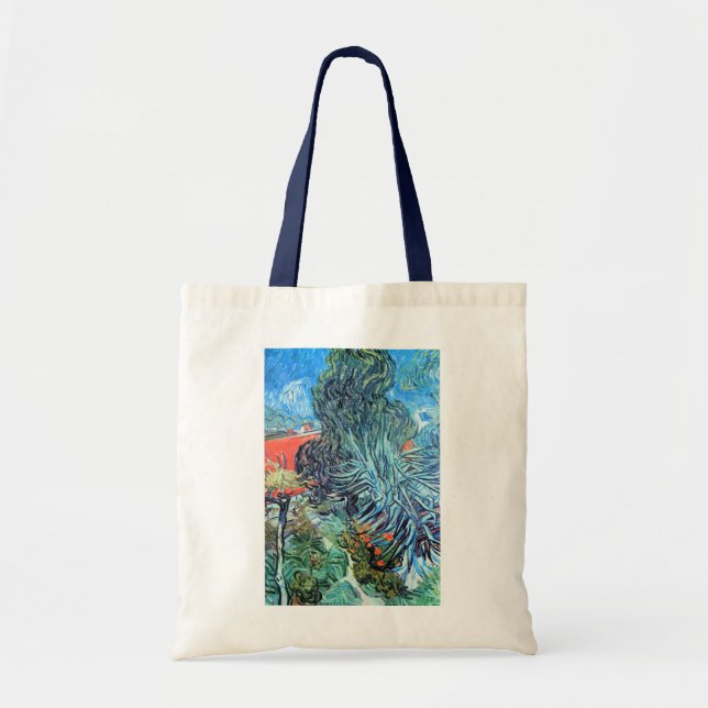 Tote Bag Docteur Gachet's Garden, Auvers par Vincent van Go (Devant)
