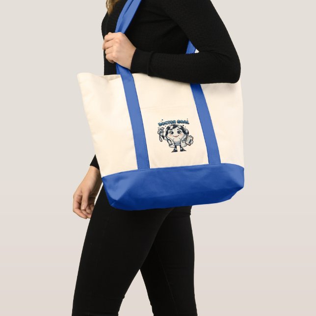Tote Bag Doctor Goal Soccer  (Devant (produit))