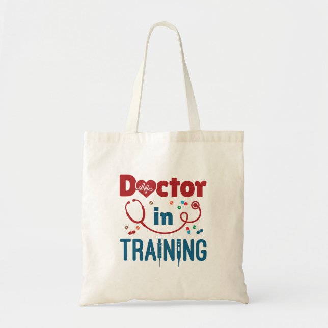 Tote Bag Doctor In Training Future Doctor (Devant)