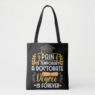 Tote Bag Doctorat Mémoire Défense Doctorat Doctorat