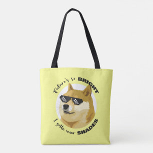 Tote Bag Dogecoin Future Sunglasses Stock Crypto