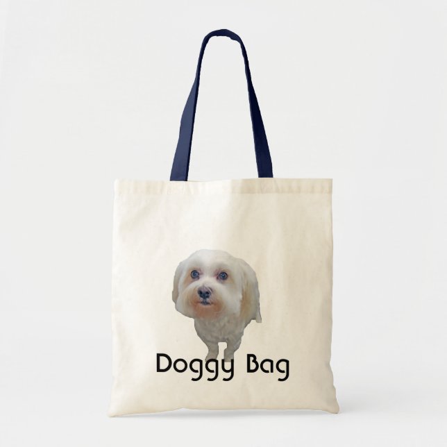 Tote Bag Doggy Bag - Maltais (Devant)