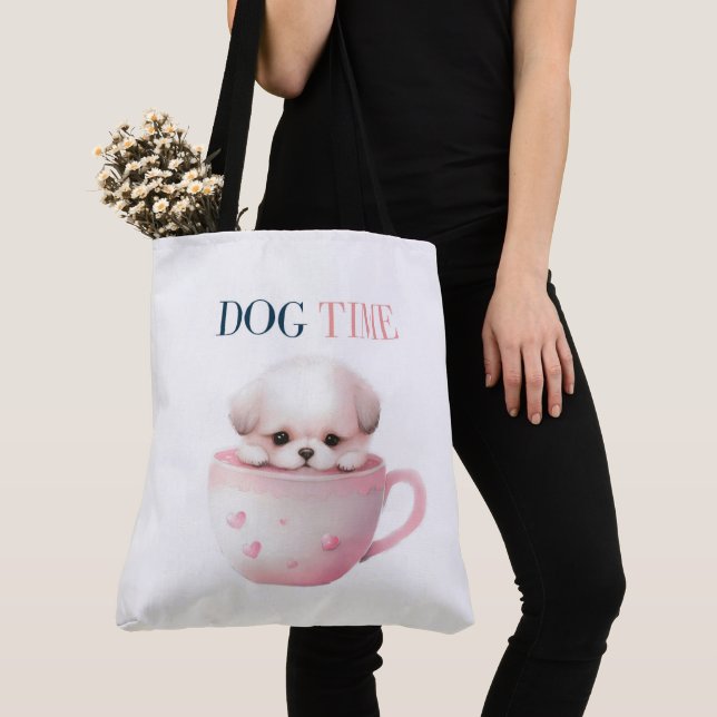 Tote Bag DogTime (De près)