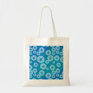 Tote Bag Dollar de sable blanc et Motif bleu