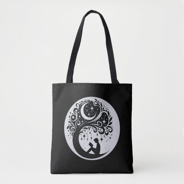 Tote Bag Domaine de l'imagination : Livres d'Imaginaire (Devant)