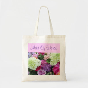 Tote Bag Domestique faite sur commande des fleurs de