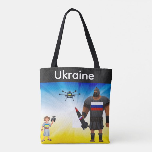 Tote Bag Dominance des drones ukrainiens  (Dos)