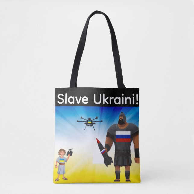 Tote Bag Dominance des drones ukrainiens  (Devant)