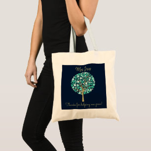 Tote Bag Don d'appréciation des enseignants en or parties s