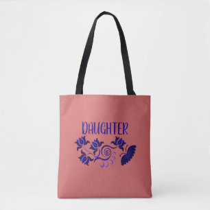 TOTE BAG DON DE LA JOURNÉE DES FILLES DE MAMAN, PAPA, GRAND