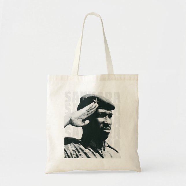 Tote Bag Don Drôle Pour Che Guevara Thomas De Sankara Afric (Devant)