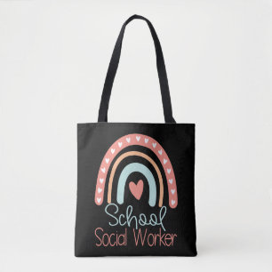 Tote Bag Don d'un travailleur social scolaire