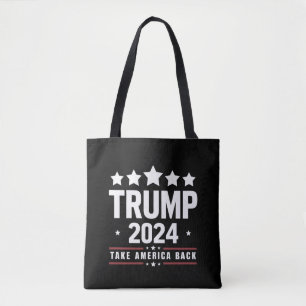 Tote Bag Donald Trump 2024 Reprenez l'élection de l'Amériqu