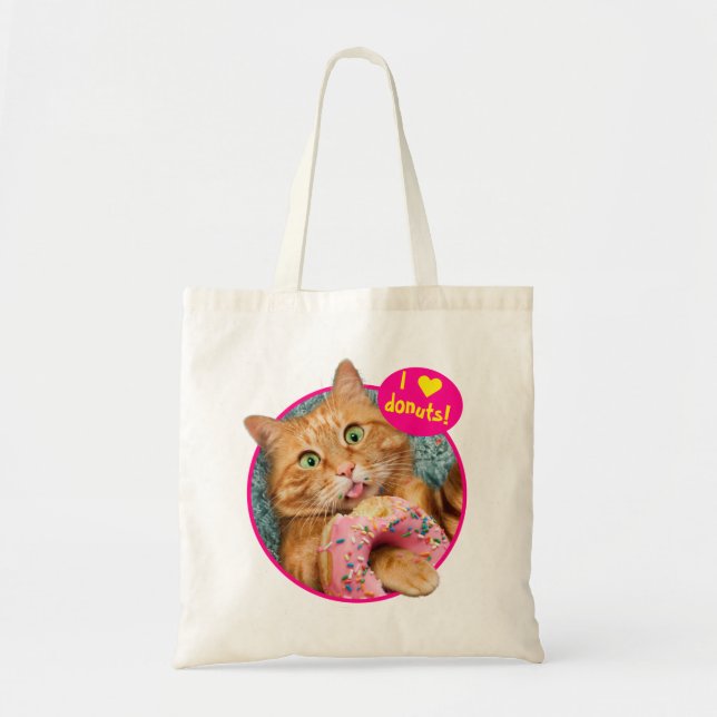 Tote Bag Donateur mangeant des chats (Devant)