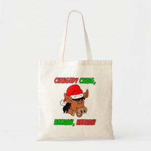 Tote Bag Donkey de Noël italien