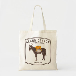 Tote Bag Donkey du parc national du Grand Canyon