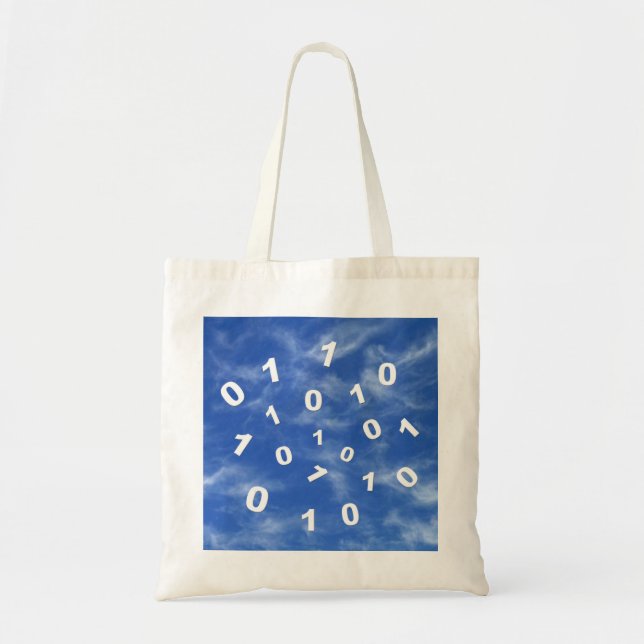 Tote Bag Données de calcul cloud (Devant)