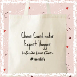 Tote Bag Donneur d'amour Maman mignonne Slogan Cadeau de fê