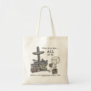 Tote Bag Donnez TOUT à Dieu