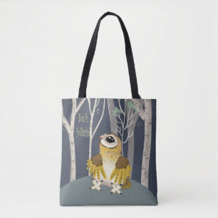 Tote Bag Donnez un coup de pied ! Barn Owl