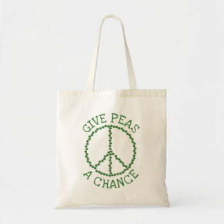 Tote Bag Donnez une chance aux pois !