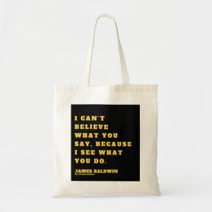 Tote Bag Dons Drôle James Baldwin Cadeaux Pour Ventilateur