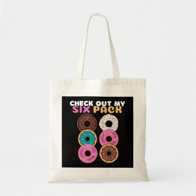 Tote Bag Donut Funny (Devant)