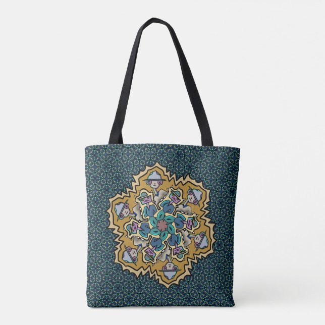 Tote Bag Doodle de samedi (Dos)