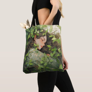 Tote Bag Dormir dans l'Anime de la forêt
