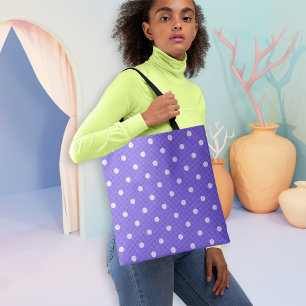 Tote Bag Dotty Delft Purple