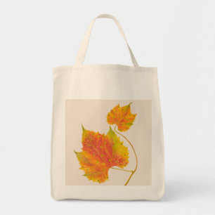 Tote Bag Dotty Spotty Fall sur une Fourre-tout d'alimentati
