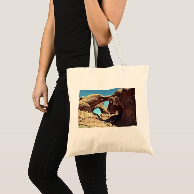 Tote Bag Double Arch Photo du désert (Devant (produit))