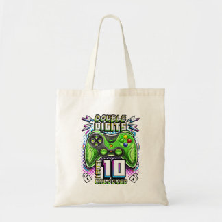 Tote Bag Double Chiffres Niveau 10 Jeu Vidéo Déverrouillé 1