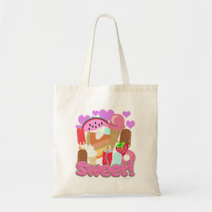 Tote Bag Douce et amusante Cute Dessert Time