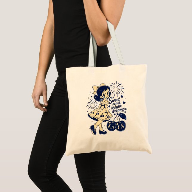 Tote Bag Douce fête de l'Indépendance du 4 juillet (Devant (produit))